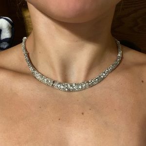 Silver Choker Necklace